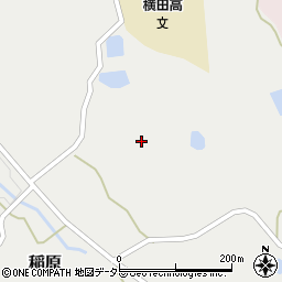 島根県仁多郡奥出雲町稲原214周辺の地図