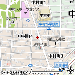 名古屋洗張業協同組合周辺の地図