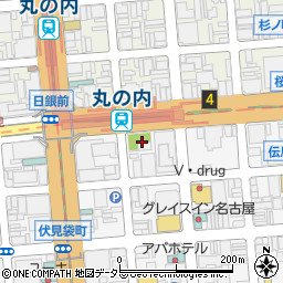 株式会社リンク・アンビション　名古屋支社周辺の地図