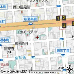 鮨 宮下周辺の地図