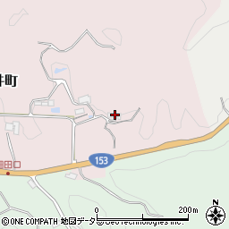 愛知県豊田市大井町東4周辺の地図
