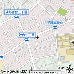 愛知県名古屋市名東区社台1丁目260-2周辺の地図