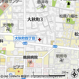 愛知県名古屋市中村区大秋町4丁目85周辺の地図