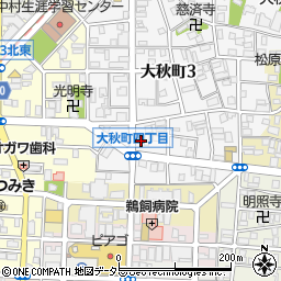 愛知県名古屋市中村区大秋町4丁目89周辺の地図