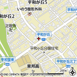 サイクルジョイ名東店周辺の地図