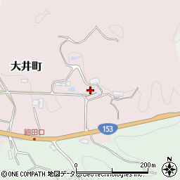 愛知県豊田市大井町東6周辺の地図