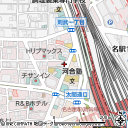 十勝精肉 名古屋店周辺の地図