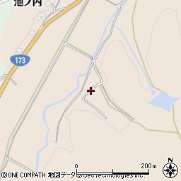 京都府船井郡京丹波町大朴山道周辺の地図