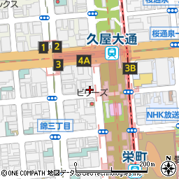 愛知県名古屋市中区錦3丁目5-18周辺の地図