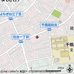 愛知県名古屋市名東区社台1丁目248周辺の地図