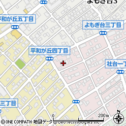 愛知県名古屋市名東区社台1丁目3-1周辺の地図