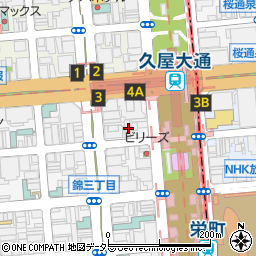 愛知県名古屋市中区錦3丁目5-21周辺の地図