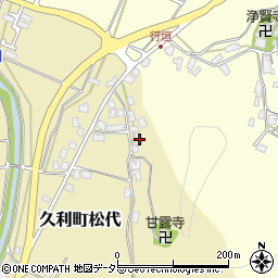 島根県大田市久利町松代171周辺の地図