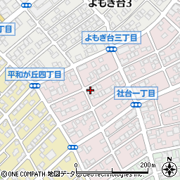 愛知県名古屋市名東区社台1丁目139周辺の地図