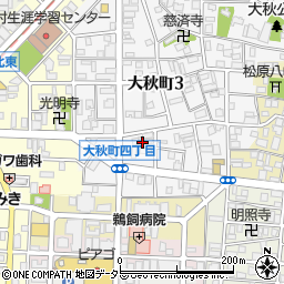 愛知県名古屋市中村区大秋町4丁目47周辺の地図