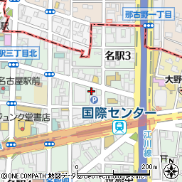 和菜美 名古屋駅前店周辺の地図