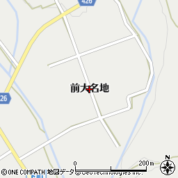 愛知県設楽町（北設楽郡）津具（殿屋敷）周辺の地図