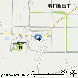 兵庫県丹波市春日町長王841周辺の地図