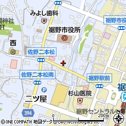 江本サイクル周辺の地図