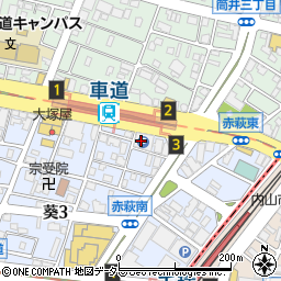 桜通パーキング周辺の地図