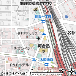 アパホテル名古屋駅新幹線口北周辺の地図