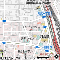 サンラウンジ名駅西口店周辺の地図