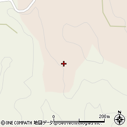 愛知県北設楽郡豊根村三沢新井峠周辺の地図