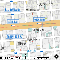 愛知県名古屋市中区錦3丁目2-1周辺の地図