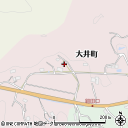 愛知県豊田市大井町伴上貝戸周辺の地図