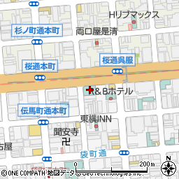 広島銀行名古屋支店 ＡＴＭ周辺の地図