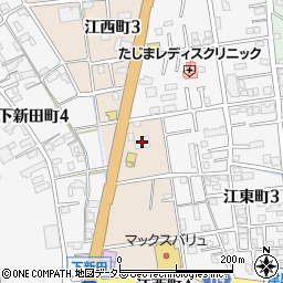 中川商会津島倉庫周辺の地図