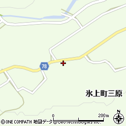 兵庫県丹波市氷上町三原338周辺の地図