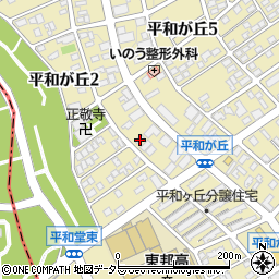 愛知県名古屋市名東区平和が丘2丁目225周辺の地図