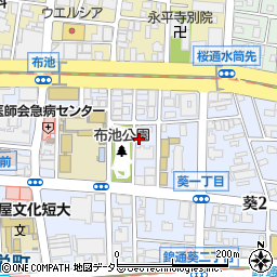 愛知県名古屋市東区葵1丁目9-28周辺の地図