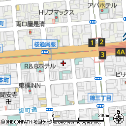 愛知県信用農協連合会　資金証券部周辺の地図