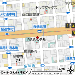 愛知県名古屋市中区錦3丁目2-10周辺の地図