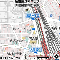 河合塾秀朋寮周辺の地図