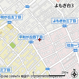 愛知県名古屋市名東区社台1丁目5周辺の地図