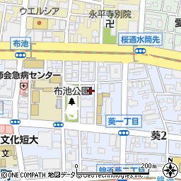 愛知県名古屋市東区葵1丁目9-6周辺の地図