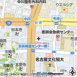 横山美術館周辺の地図
