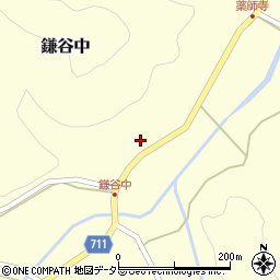 京都府船井郡京丹波町鎌谷中谷口周辺の地図