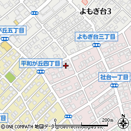 愛知県名古屋市名東区社台1丁目11周辺の地図