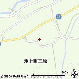 兵庫県丹波市氷上町三原287周辺の地図
