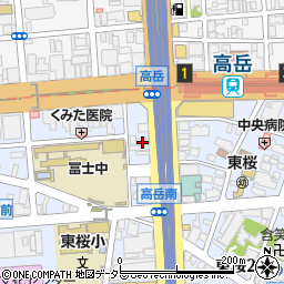 コレクション東桜周辺の地図