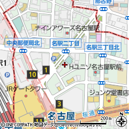 株式会社ニッショー　名古屋駅前支店周辺の地図