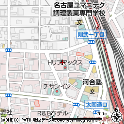 ＭＡＹパーク名駅北駐車場周辺の地図