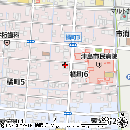 浅井薬局橘店周辺の地図