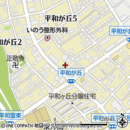 愛知県名古屋市名東区平和が丘5丁目51周辺の地図