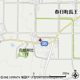 兵庫県丹波市春日町長王837周辺の地図