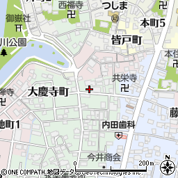 ホワイト餃子 津島店周辺の地図